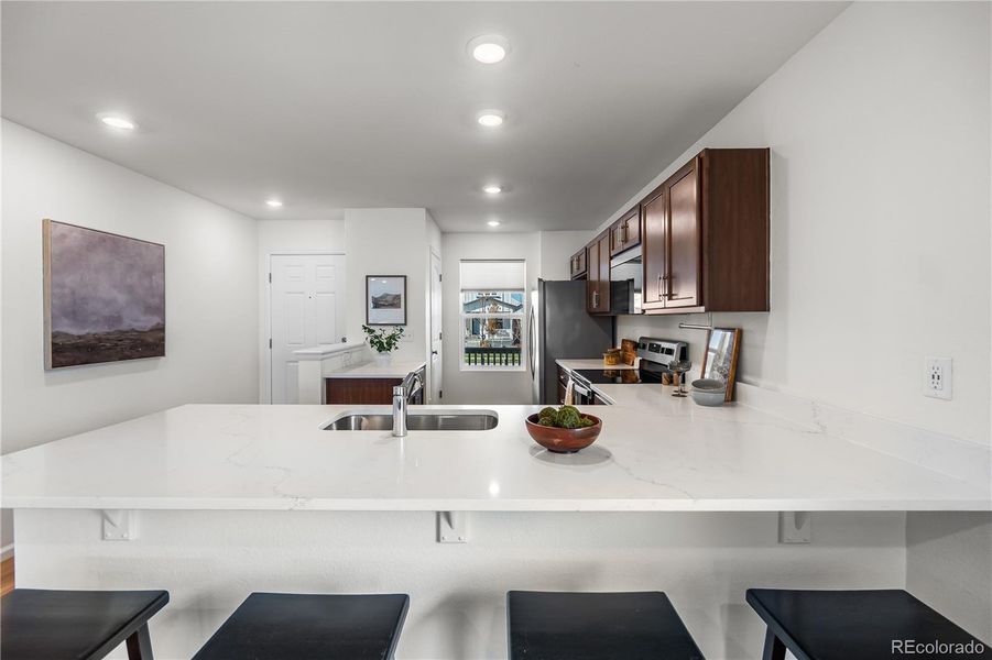 Furnished interior view inside a new home in , Brighton (Image 34).