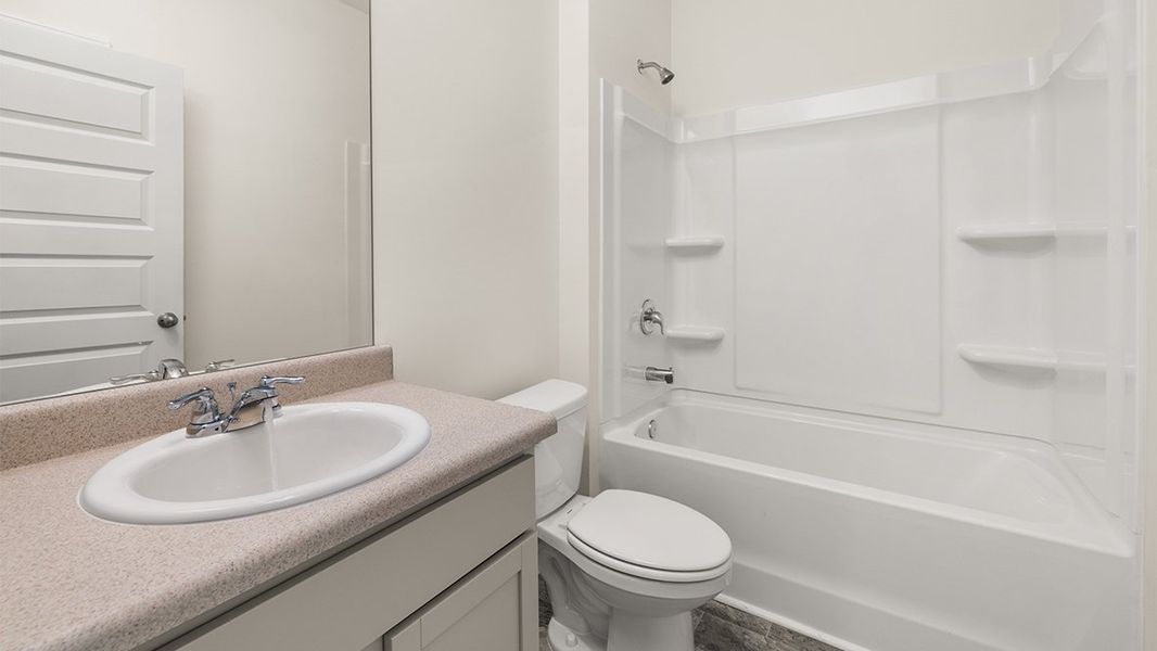 Representative furnished interior of a home built from the Aria by D.R. Horton in The Preserve at Agricultural Village, Perry (Image 12). Representative furnished interior of a home built from the Aria by D.R. Horton in The Preserve at Agricultural Village, Perry (Image 12).