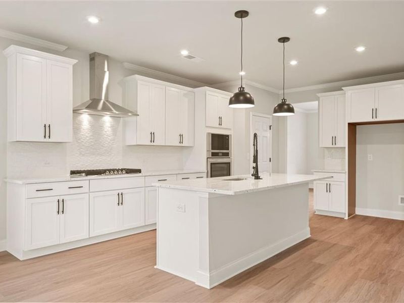 Furnished interior view inside a new home in Wehunt Meadows, Hoschton (Image 8). Furnished interior view inside a new home in Wehunt Meadows, Hoschton (Image 8).