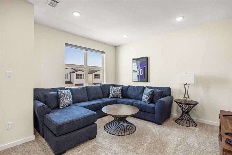 Furnished interior view inside a new home in , Stephenville (Image 19). Furnished interior view inside a new home in , Stephenville (Image 19).