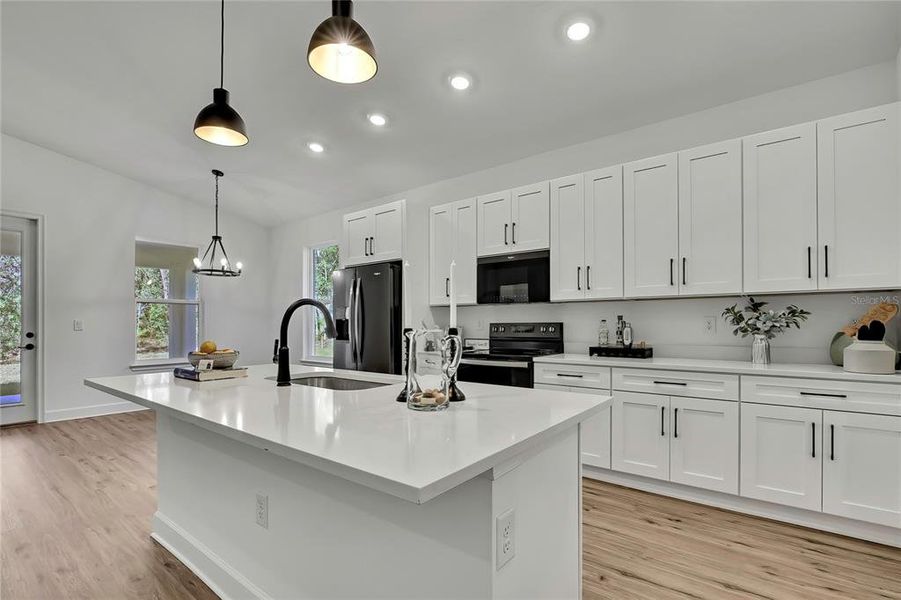 Furnished interior view inside a new home in , Brooksville (Image 9).