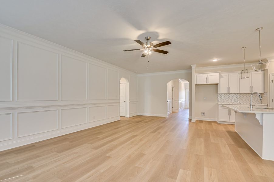 Spacious, unfurnished interior of a new home in The Sanctuary, Aiken (Image 23).