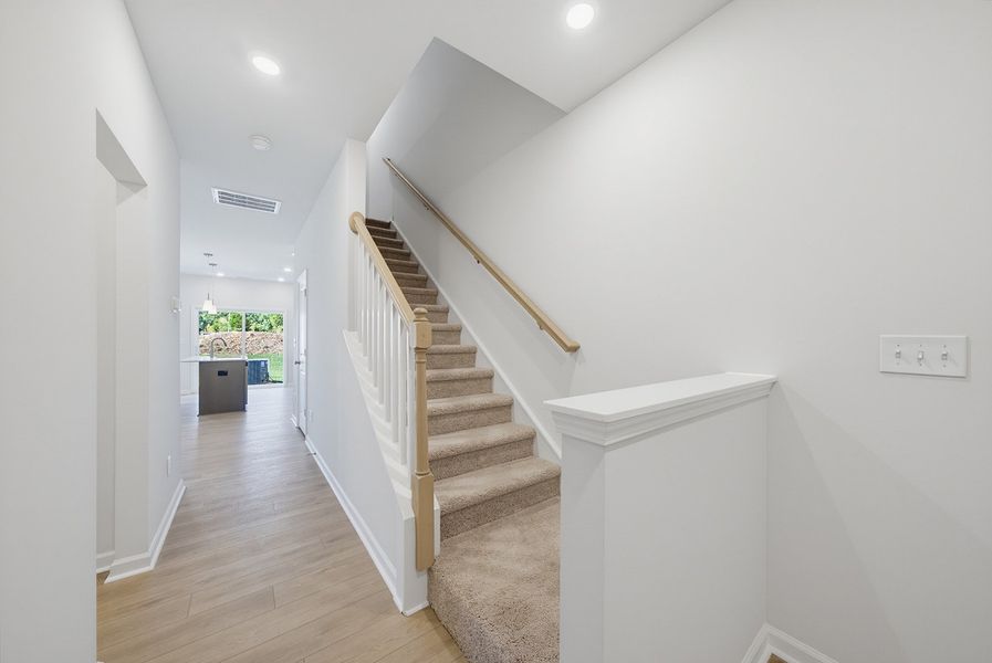 Spacious, unfurnished interior of a new home in Sweetbrier, Durham (Image 16).