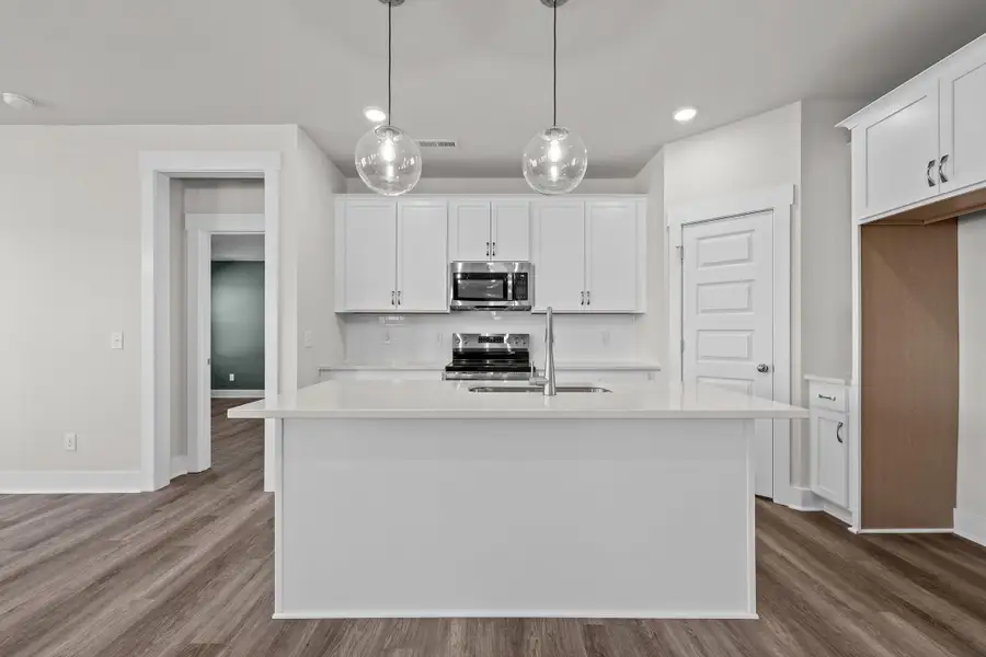 Representative furnished interior of a home built from the Raindrops on Roses by Garman Homes in McConnell Ridge, McLeansville (Image 5).