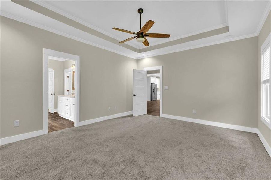Spacious, unfurnished interior of a new home in , Macon (Image 35).