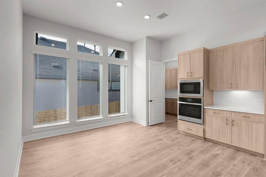 Furnished interior view inside a new home in Lariat, Liberty Hill (Image 10).