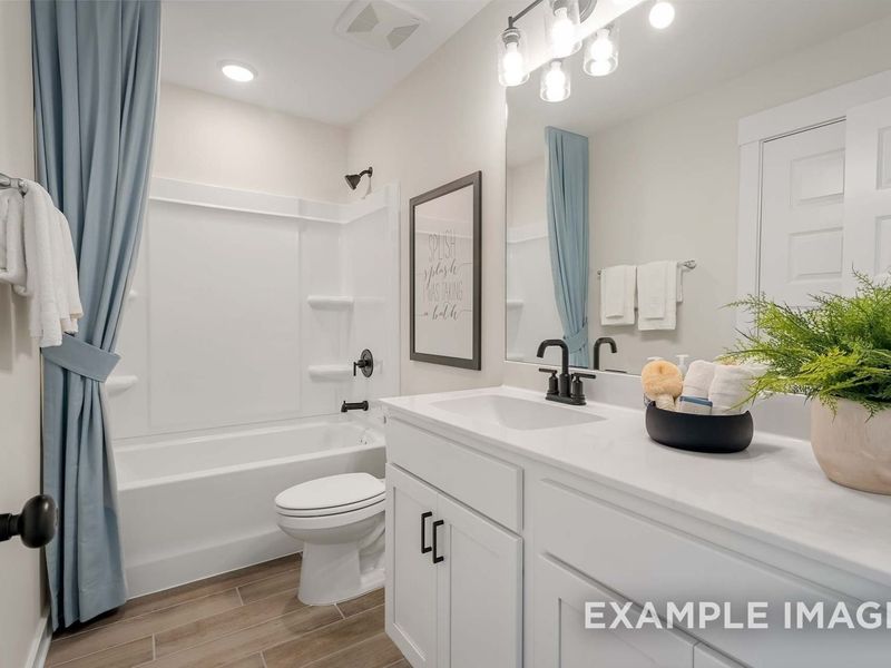 Furnished interior view inside a new home in Woods Crossing, Gallatin (Image 42).