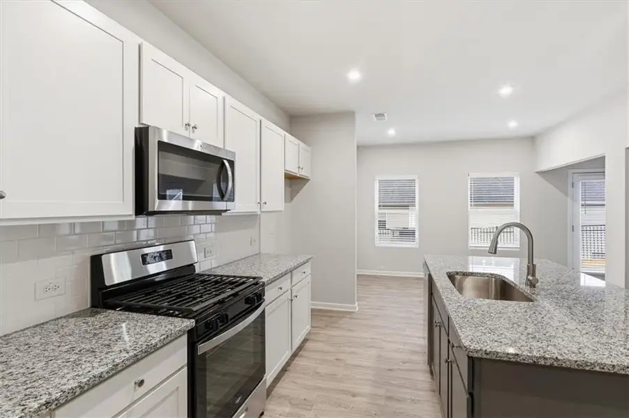 Furnished interior view inside a new home in Park Center Pointe, Mableton (Image 6).