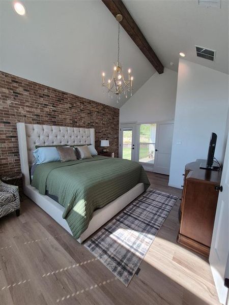 Furnished interior view inside a new home in , Bluff Dale (Image 8).