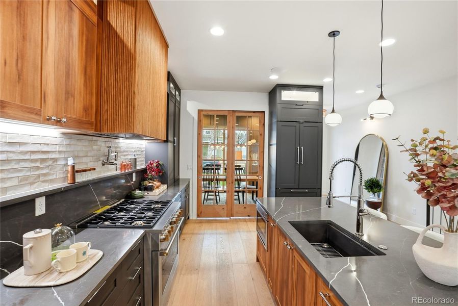 Furnished interior view inside a new home in , Denver (Image 9).