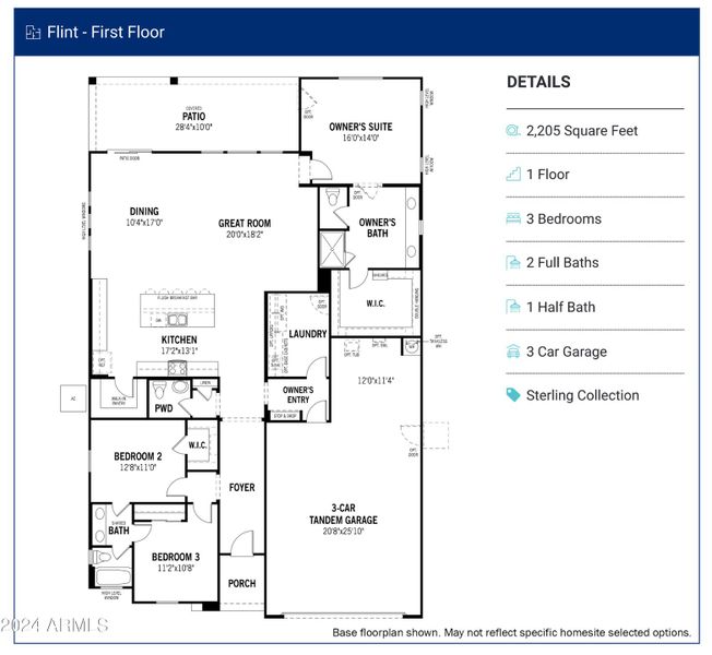 Flint Floorplan