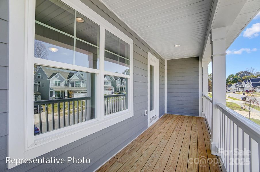 Exterior details and patio area of a home in Ashton Park, Monroe (Image 4).