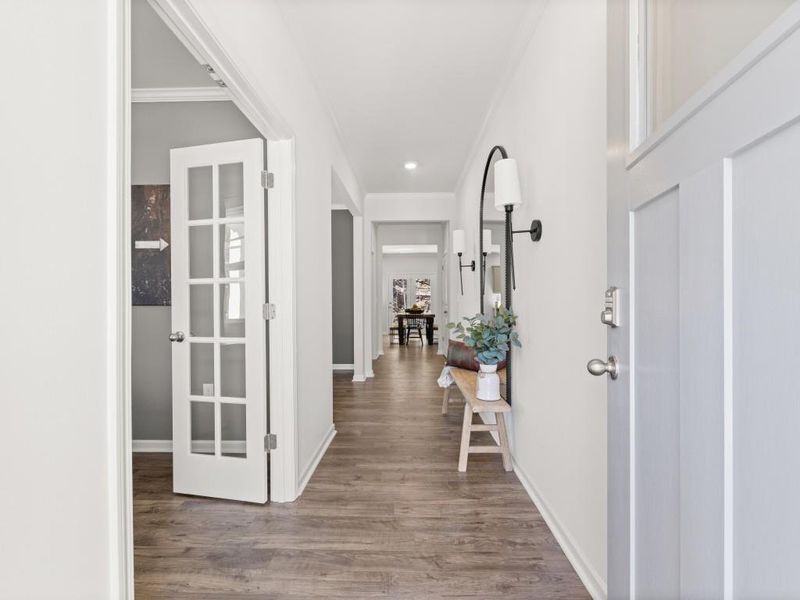 Furnished interior view inside a new home in Falcon Landing, Gainesville (Image 12).