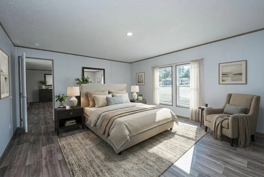 Furnished interior view inside a new home in , Summerville (Image 9).