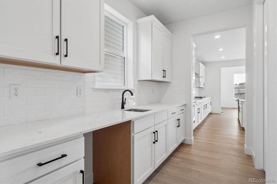 Furnished interior view inside a new home in , Littleton (Image 7).