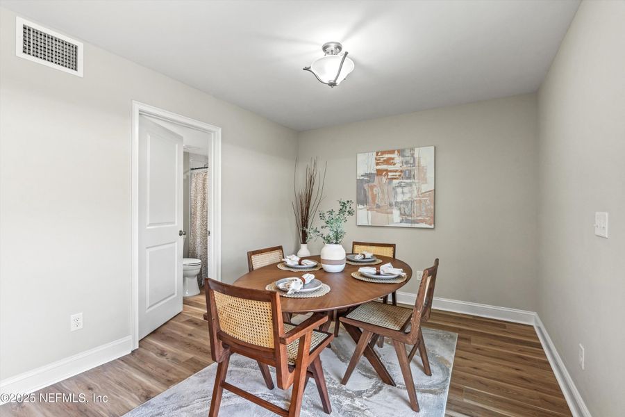 Furnished interior view inside a new home in , Jacksonville (Image 15).