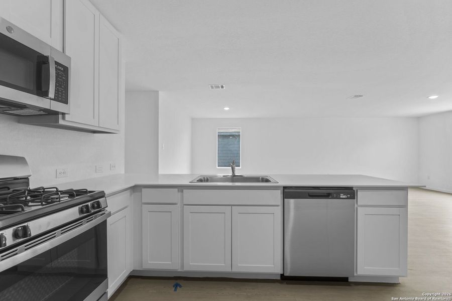 Furnished interior view inside a new home in Voss Farms: Watermill Collection, New Braunfels (Image 6).