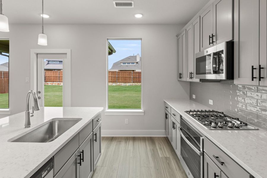 Furnished interior view inside a new home in Waterscape, Royse City (Image 5). Furnished interior view inside a new home in Waterscape, Royse City (Image 5).