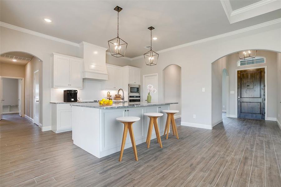 Virtually Staged Model