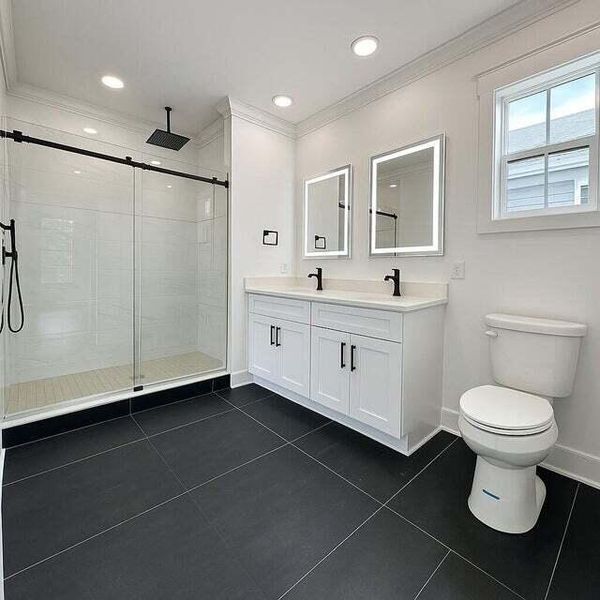 Furnished interior view inside a new home in , North Charleston (Image 14).