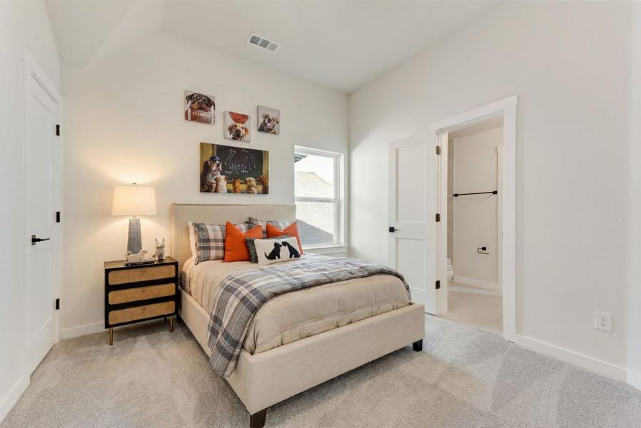 Furnished interior view inside a new home in Trails at Cottonwood Creek, Rowlett (Image 26). Furnished interior view inside a new home in Trails at Cottonwood Creek, Rowlett (Image 26).