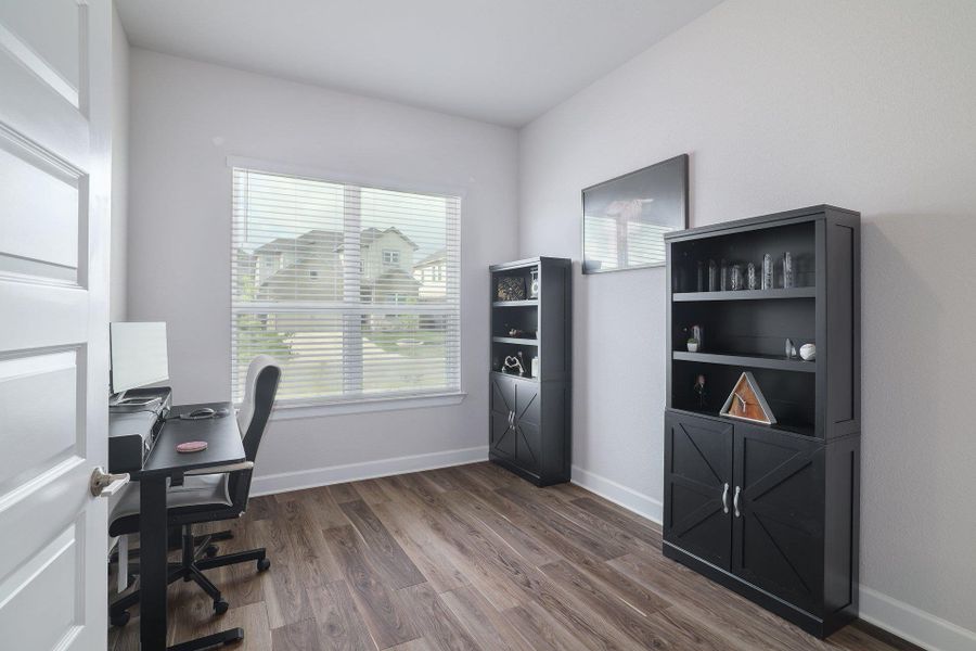 Furnished interior view inside a new home in , Austin (Image 9).