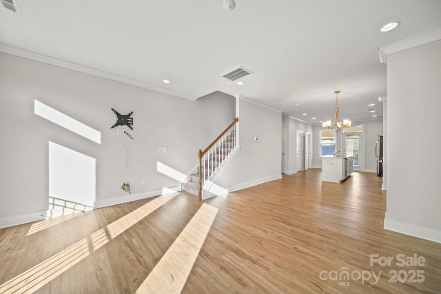 Spacious, unfurnished interior of a new home in , Huntersville (Image 17).