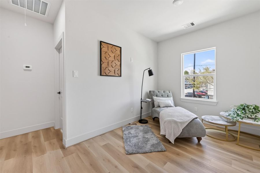 Furnished interior view inside a new home in , Houston (Image 11).