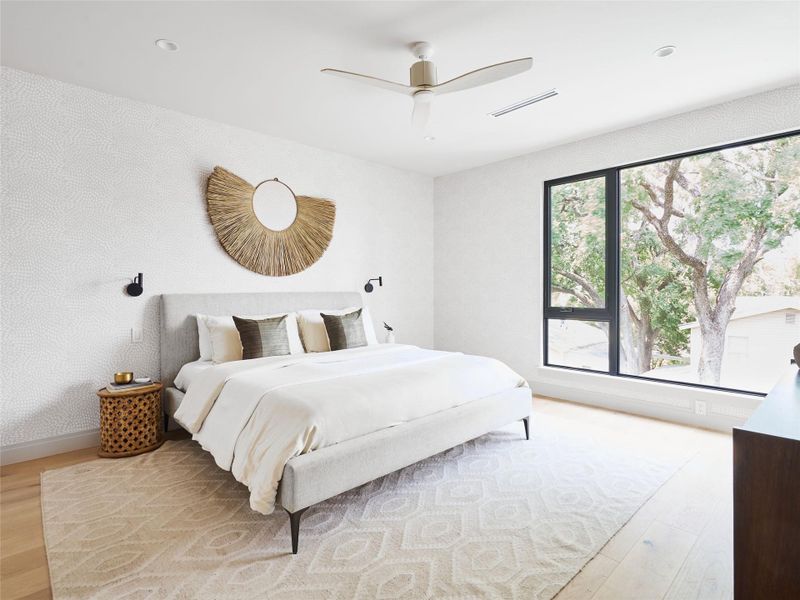 Furnished interior view inside a new home in , Austin (Image 12). Furnished interior view inside a new home in , Austin (Image 12).