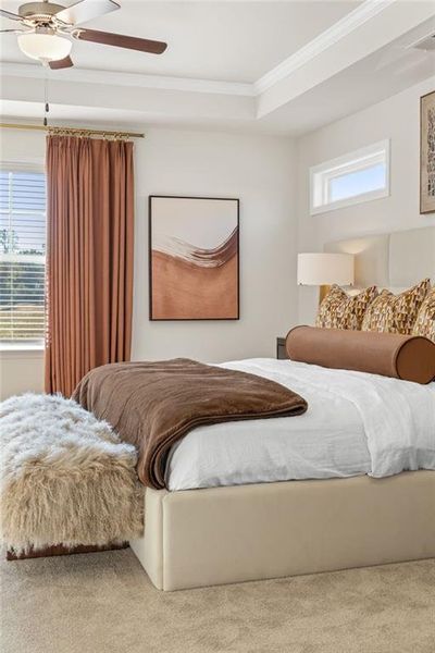 Furnished interior view inside a new home in Hellen Valley, Braselton (Image 15).