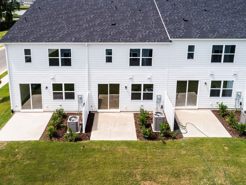 Exterior details and patio area of a home in Vaughan Farms, Angier (Image 3). Exterior details and patio area of a home in Vaughan Farms, Angier (Image 3).