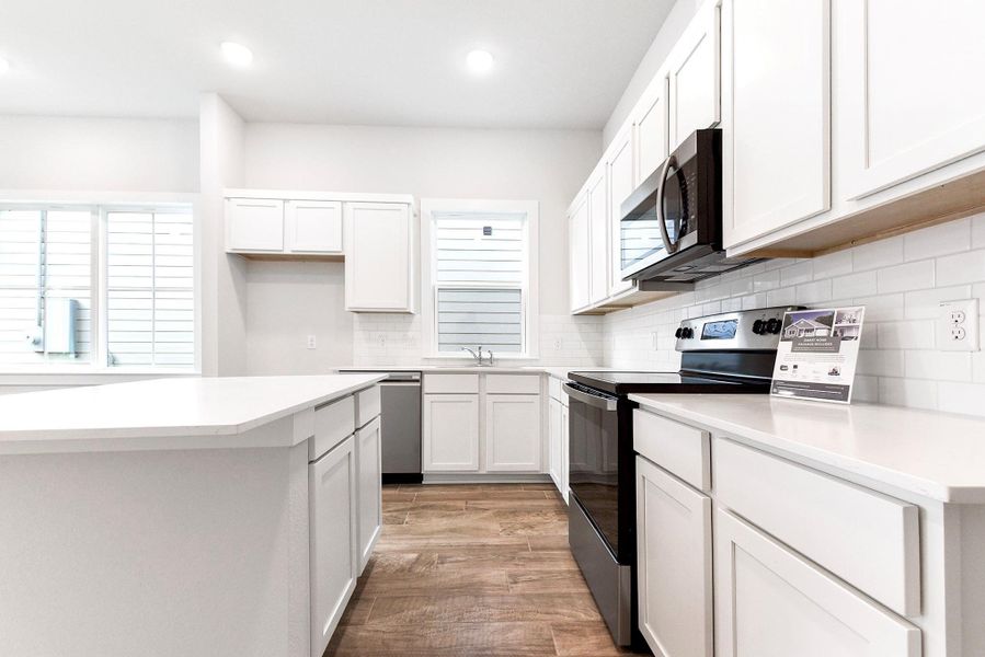 Furnished interior view inside a new home in , Montgomery (Image 3). Furnished interior view inside a new home in , Montgomery (Image 3).