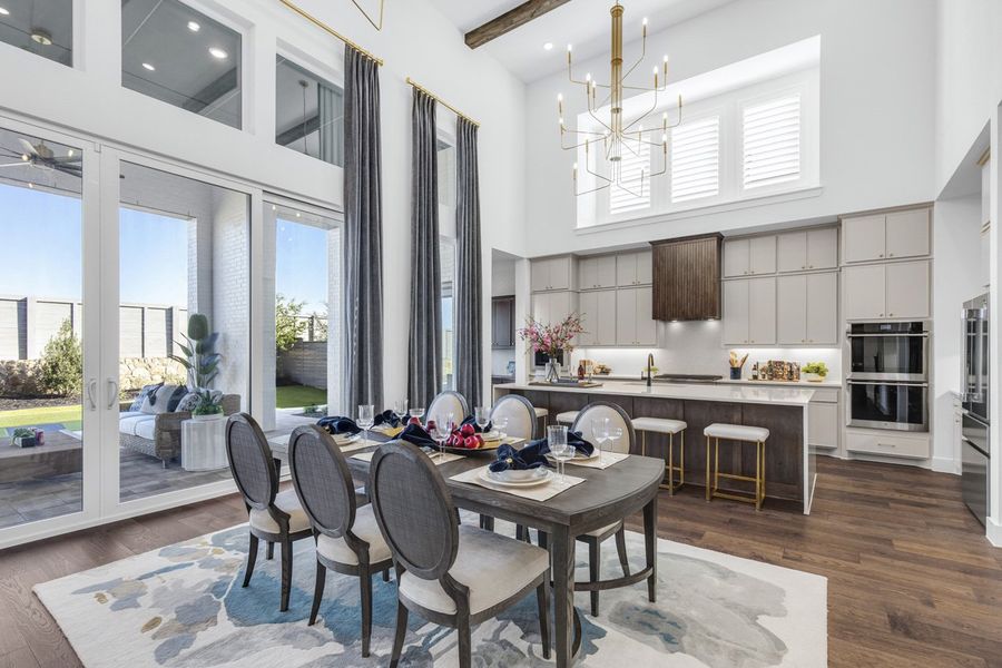 Representative Dining Room - some options shown Representative Dining Room - some options shown
