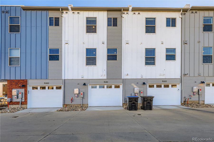 Rear garage Rear garage