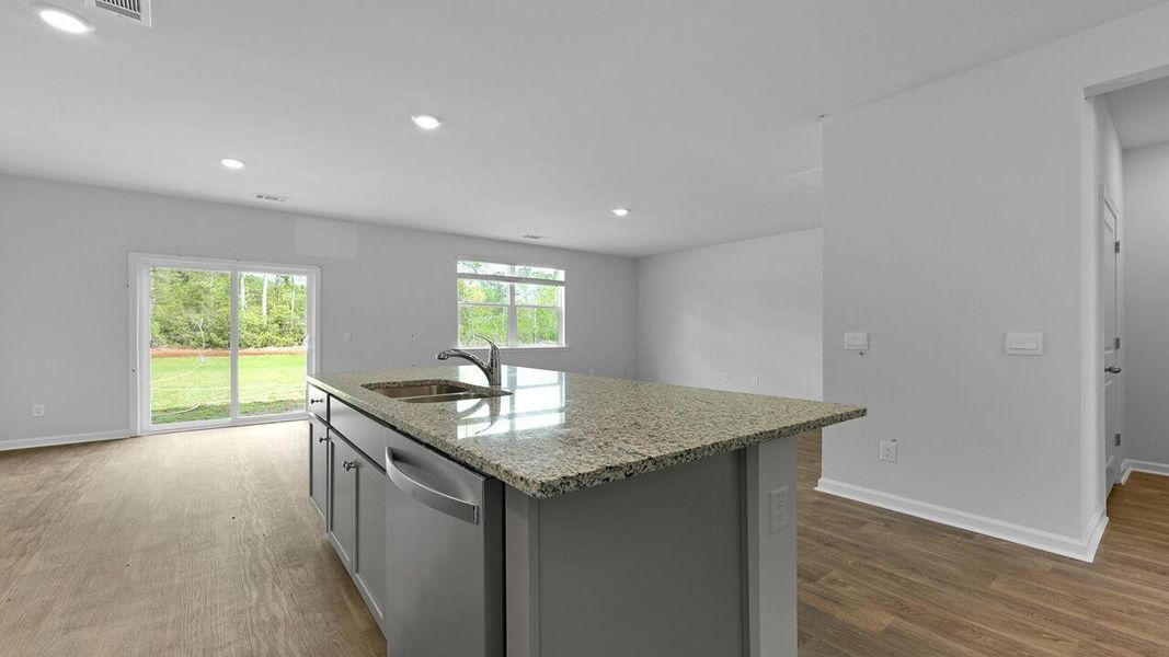 Furnished interior view inside a new home in Lakeview at Kitfield, Moncks Corner (Image 6).