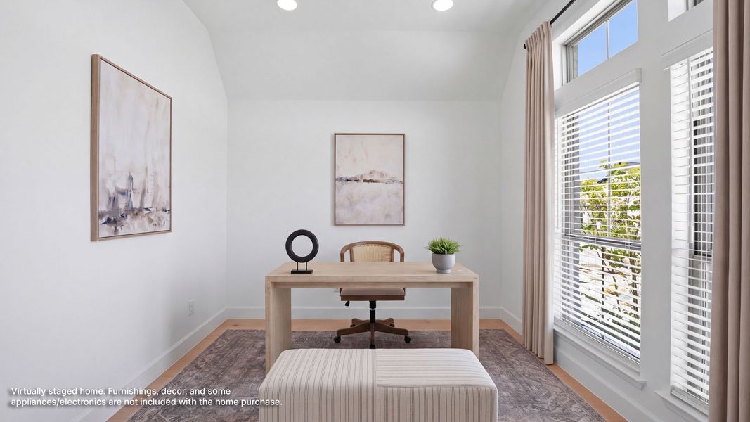 Furnished interior view inside a new home in Talon Hills, Fort Worth (Image 11).