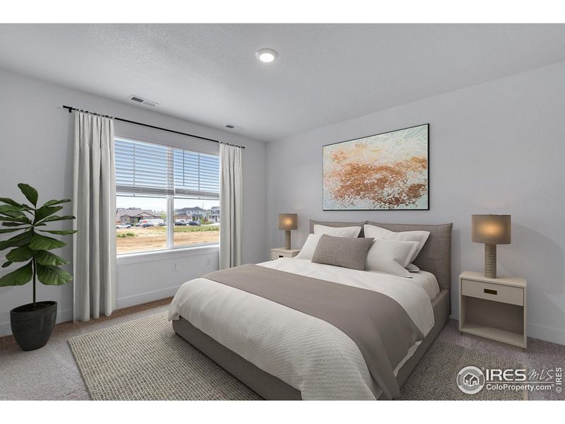 Furnished interior view inside a new home in Vantage, Berthoud (Image 9).