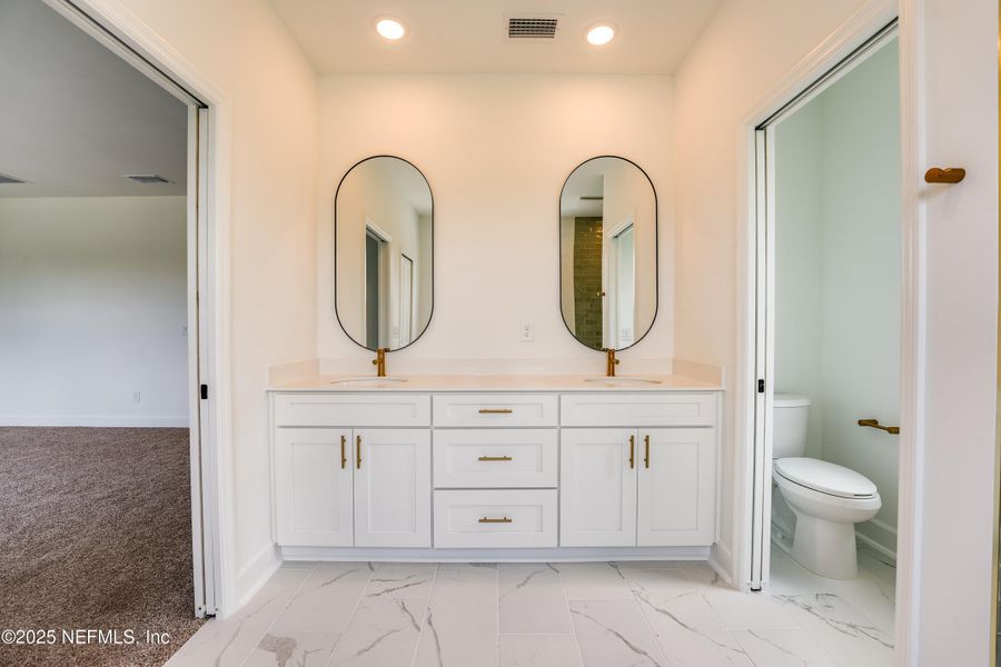 Furnished interior view inside a new home in , Jacksonville (Image 7). Furnished interior view inside a new home in , Jacksonville (Image 7).