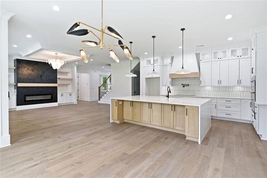 Furnished interior view inside a new home in , Lawrenceville (Image 17).