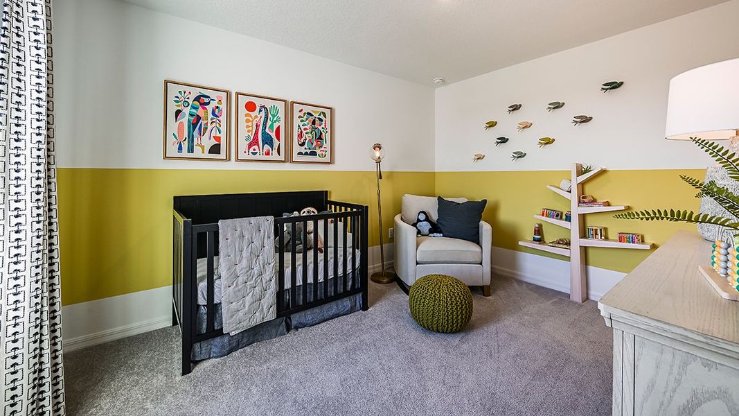Furnished interior view inside a new home in Waterstone, Groveland (Image 21).