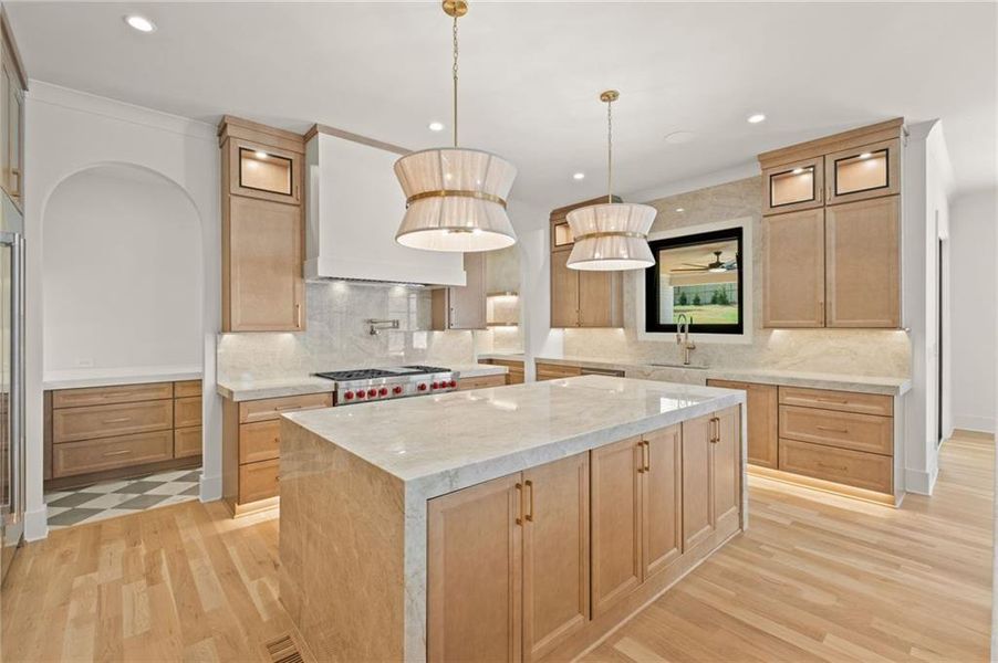 Furnished interior view inside a new home in , Marietta (Image 9).