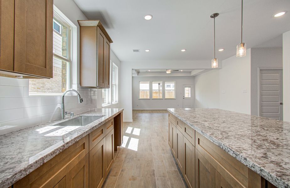 Furnished interior view inside a new home in Harmony Cove, Humble (Image 10).