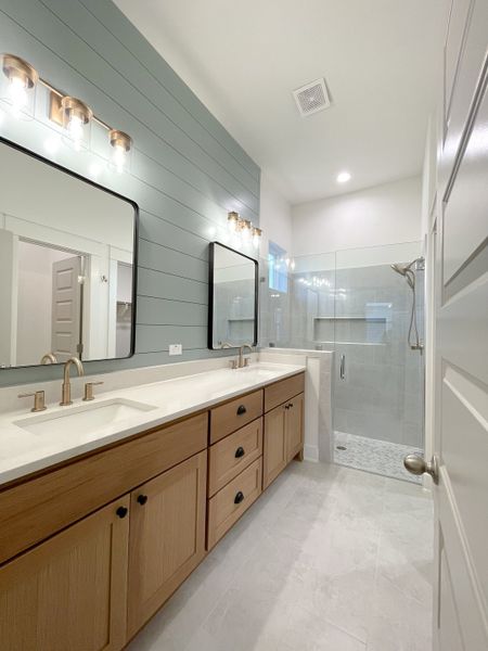 Furnished interior view inside a new home in Diamond Hill Collection, Victoria (Image 13).