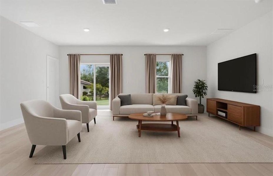Furnished interior view inside a new home in , Ocala (Image 5).
