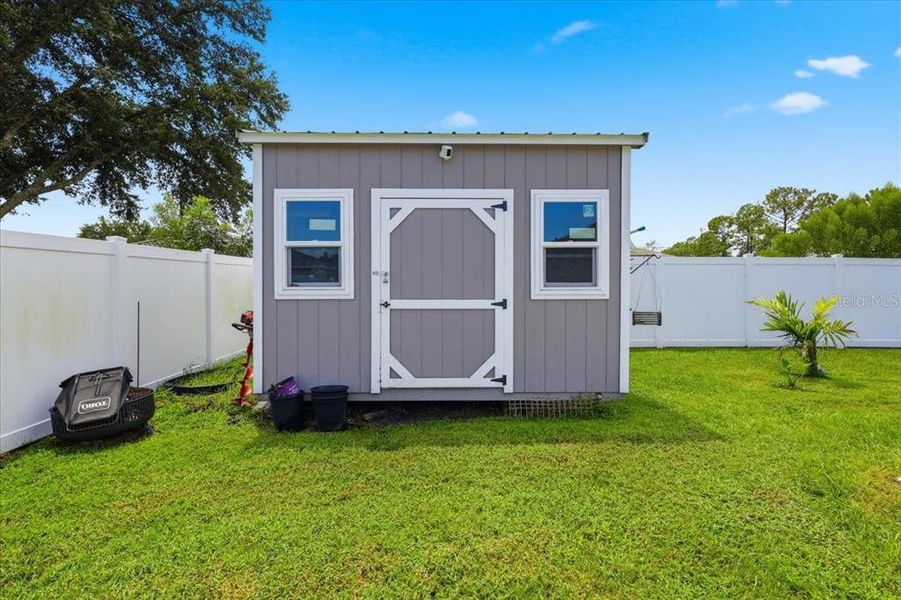 Exterior details and patio area of a home in , Palm Coast (Image 21). Exterior details and patio area of a home in , Palm Coast (Image 21).