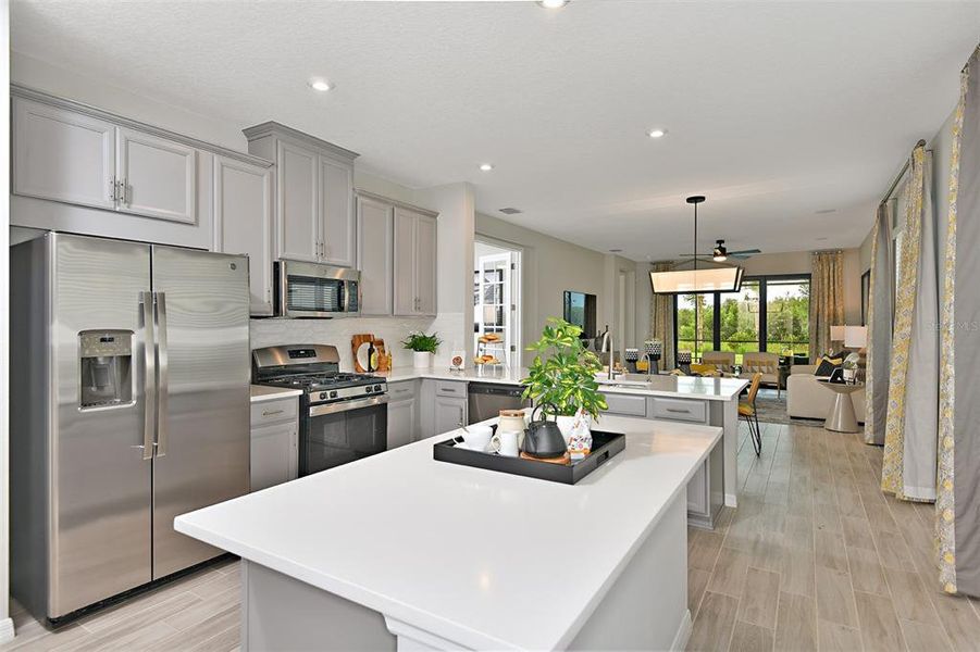 Furnished interior view inside a new home in Indigo Creek, Apollo Beach (Image 4).