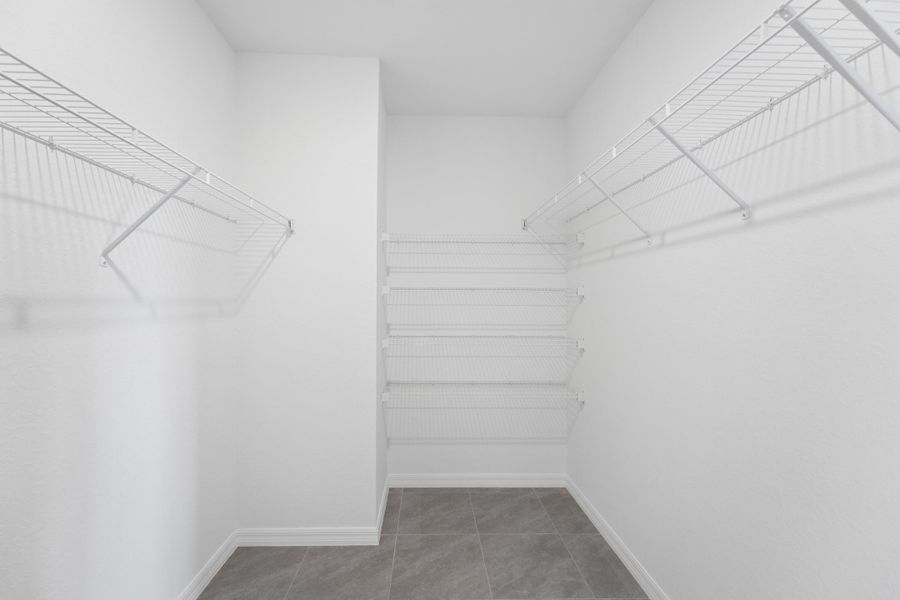 Primary Suite Walk-in Closet