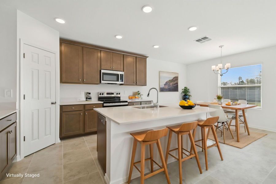 Kitchen - Virtually Staged