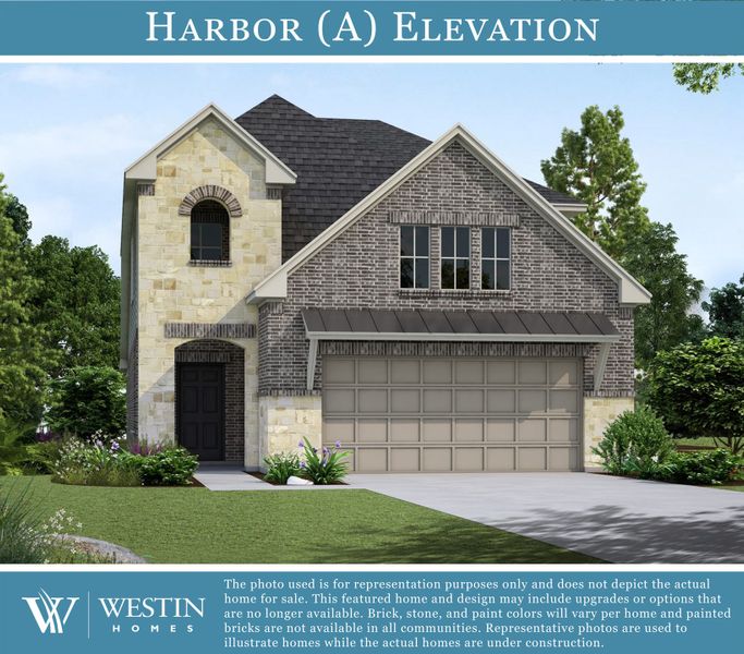 Front exterior of a new home in Kresston, Montgomery, TX, highlighting curb appeal (Image 1). Front exterior of a new home in Kresston, Montgomery, TX, highlighting curb appeal (Image 1).