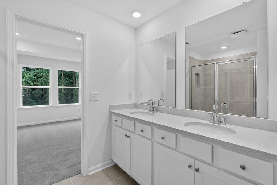 Furnished interior view inside a new home in Somerset at Veterans Memorial, Mableton (Image 14).